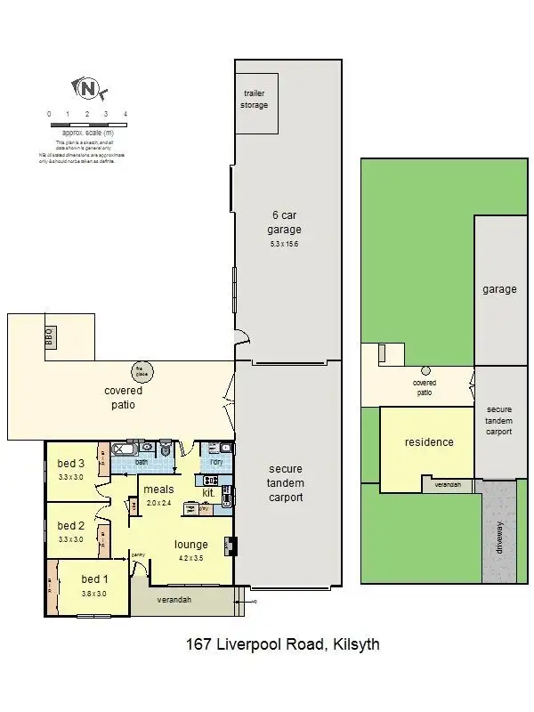 Floorplan of Homely house listing, 167 Liverpool Road, Kilsyth VIC 3137