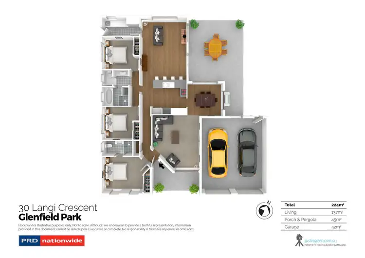 Floorplan of Homely house listing, 30 Langi Crescent, Glenfield Park NSW 2650