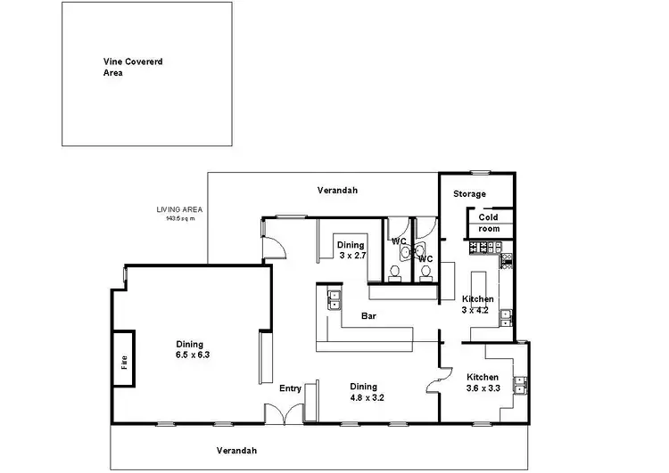 Floorplan of Homely rural property listing, 17366 Sturt Highway, Barmera SA 5345