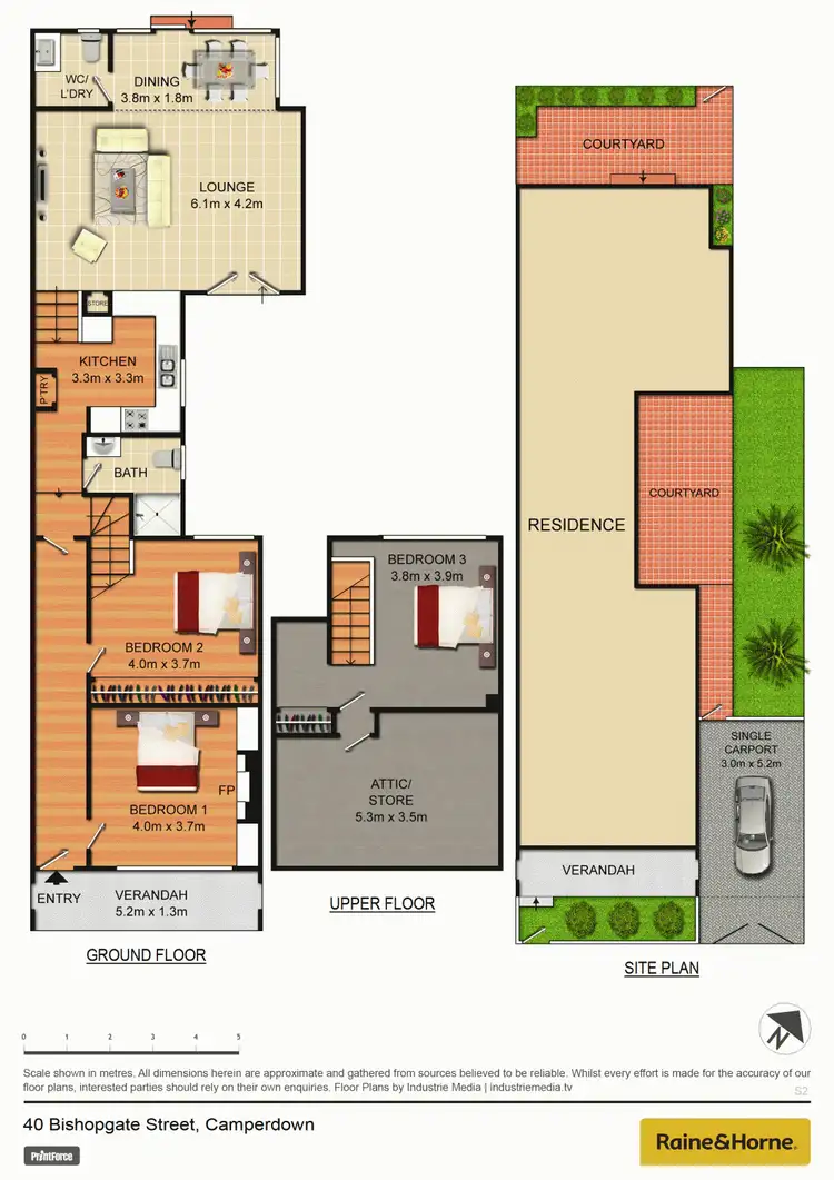 Floorplan of Homely house listing, 40 Bishopgate Street, Camperdown NSW 2050