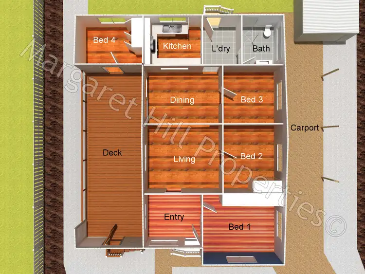 Floorplan of Homely house listing, 2 Burton Street, Mysterton QLD 4812