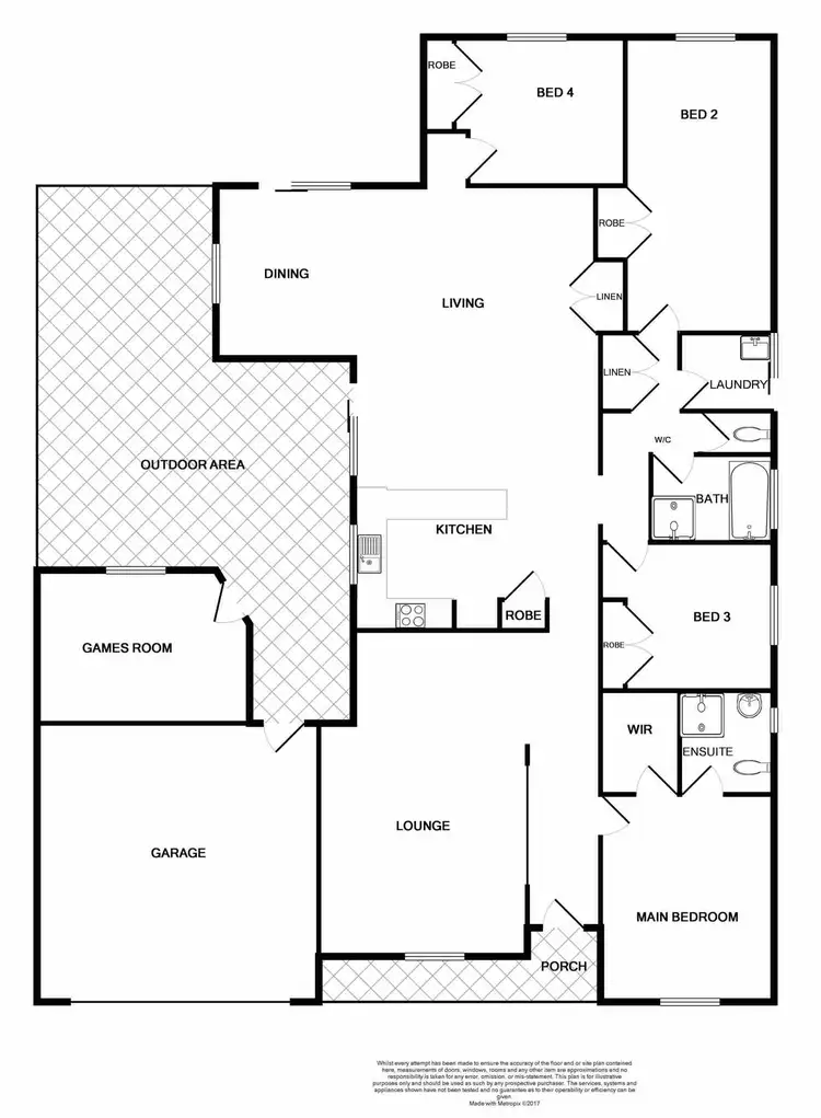 Floorplan of Homely house listing, 35 Jenna dr, Raworth NSW 2321