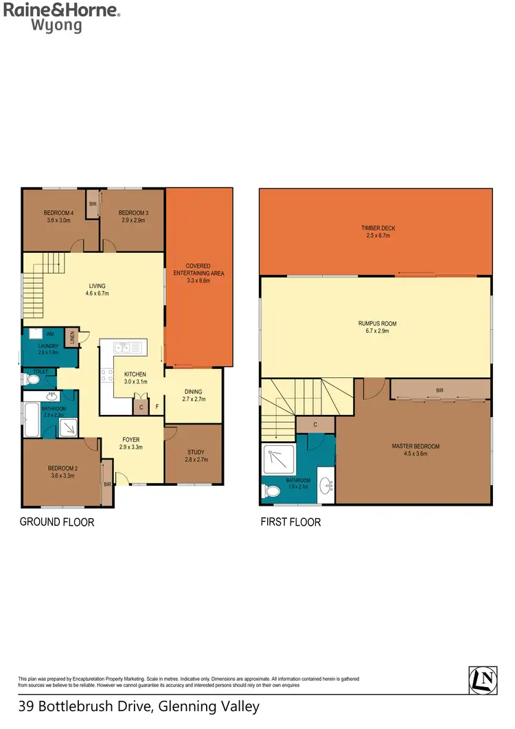 Floorplan of Homely house listing, 39 Bottlebrush Drive, Glenning Valley NSW 2261