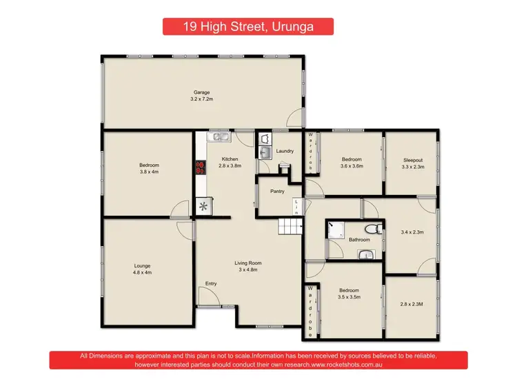 Floorplan of Homely house listing, 19 High Street, Urunga NSW 2455