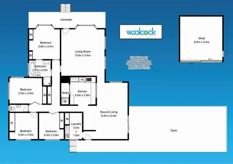 Floorplan of Homely house listing, 16 Kertch Rd, St Leonards TAS 7250