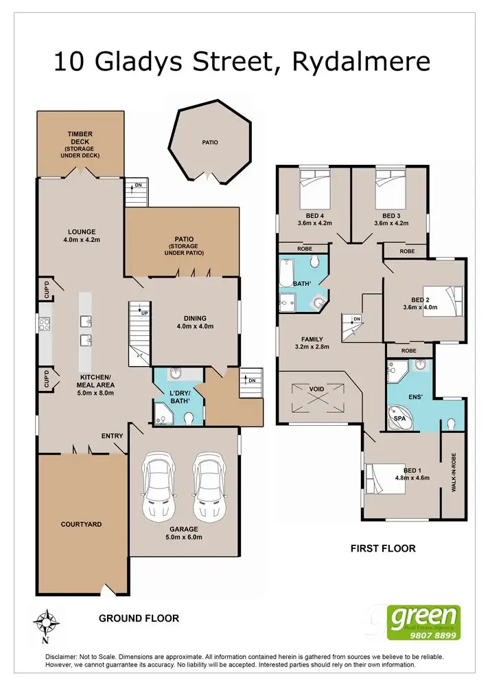 Floorplan of Homely house listing, 10 Gladys Street, Rydalmere NSW 2116
