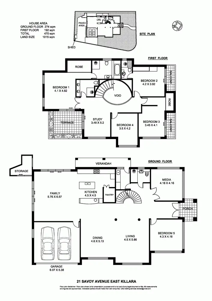 Floorplan of Homely house listing, 21 Savoy Ave, East Killara NSW 2071