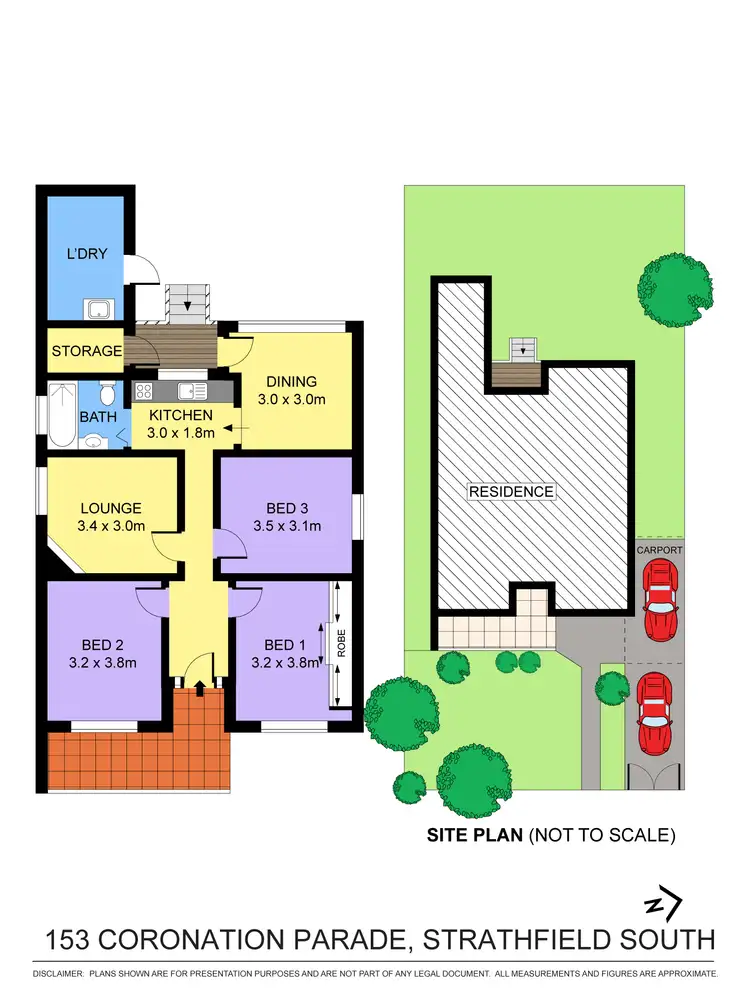 Floorplan of Homely house listing, 153 Coronation Parade, Strathfield South NSW 2136