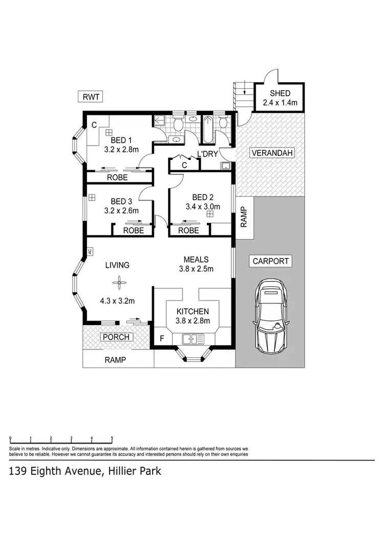 Floorplan of Homely house listing, Site 139 Eighth Avenue, Hillier SA 5116