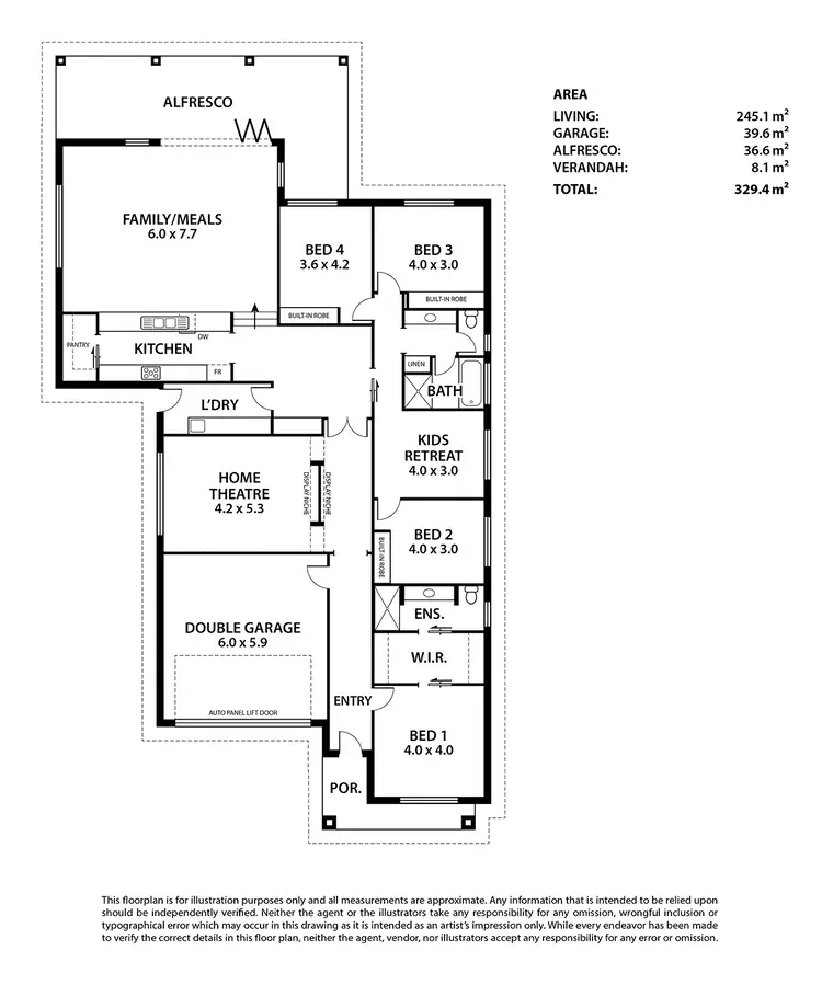 Floorplan of Homely house listing, 27 Lloyd Crescent, Littlehampton SA 5250