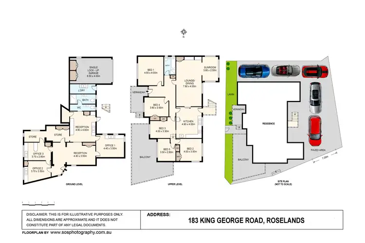 Floorplan of Homely house listing, 183 King Georges Road, Roselands NSW 2196