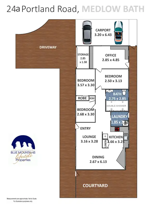 Floorplan of Homely house listing, 24A Portland Road, Medlow Bath NSW 2780