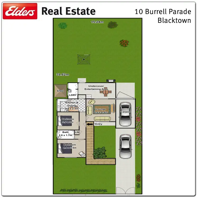 Floorplan of Homely house listing, 10 Burrell Parade, Blacktown NSW 2148