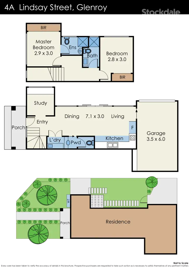 Floorplan of Homely unit listing, 4A Lindsay Street, Glenroy VIC 3046