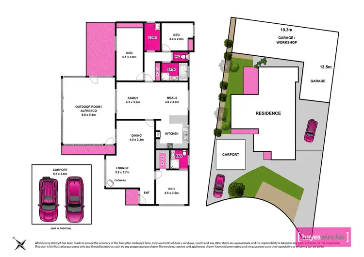 Floorplan of Homely house listing, 6 Enbrook Court, Grovedale VIC 3216