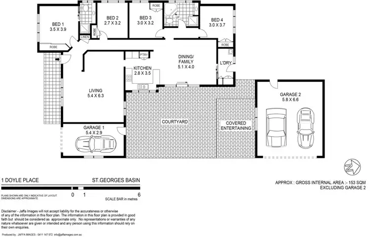 Floorplan of Homely house listing, 1 Doyle Place, St Georges Basin NSW 2540