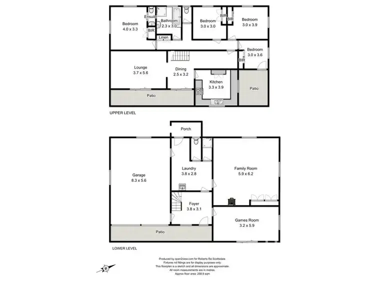 Floorplan of Homely house listing, 12 - 14 Erina Street, Scottsdale TAS 7260