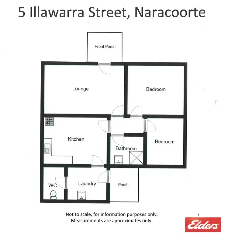Floorplan of Homely house listing, 5 Illawarra Street, Naracoorte SA 5271