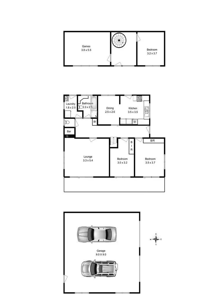 Floorplan of Homely house listing, 126 Kayena Rd, Kayena TAS 7270