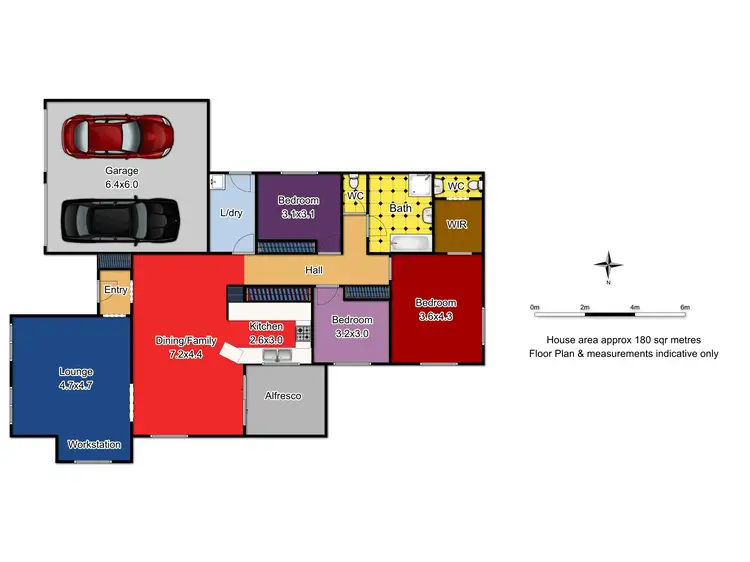 Floorplan of Homely house listing, 7 Marsden Place, Orange NSW 2800