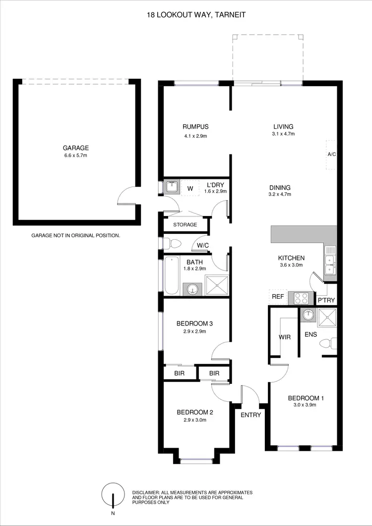 Floorplan of Homely house listing, 18 Lookout Way, Tarneit VIC 3029