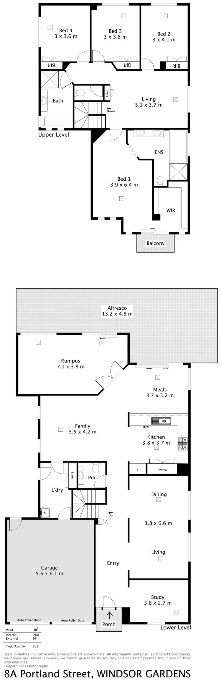 Floorplan of Homely house listing, 8A Portland Street, Windsor Gardens SA 5087