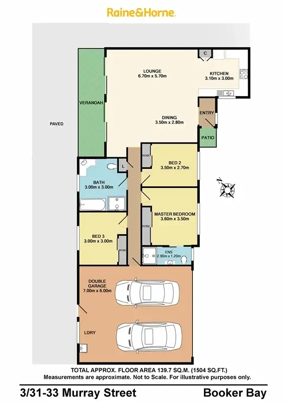 Floorplan of Homely villa listing, 3/31 Murray Street, Booker Bay NSW 2257