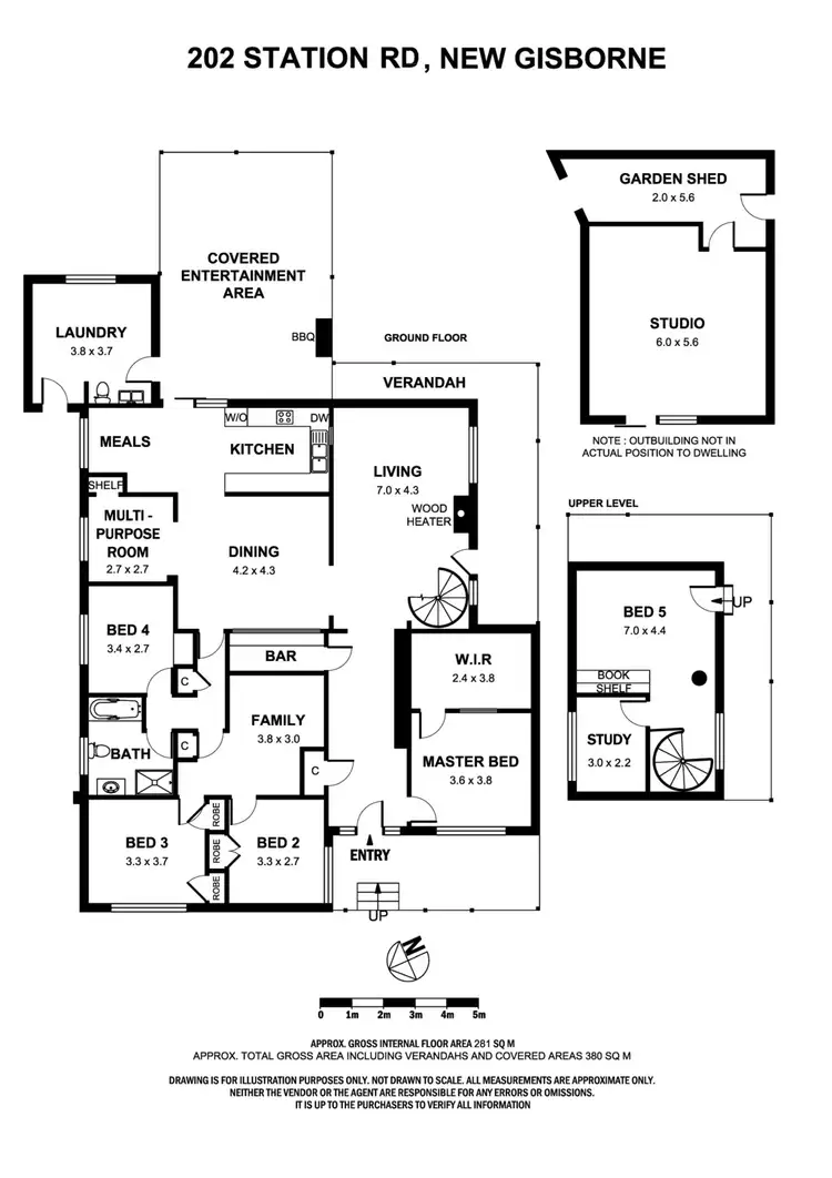 Floorplan of Homely house listing, 202 Station Road, New Gisborne VIC 3438