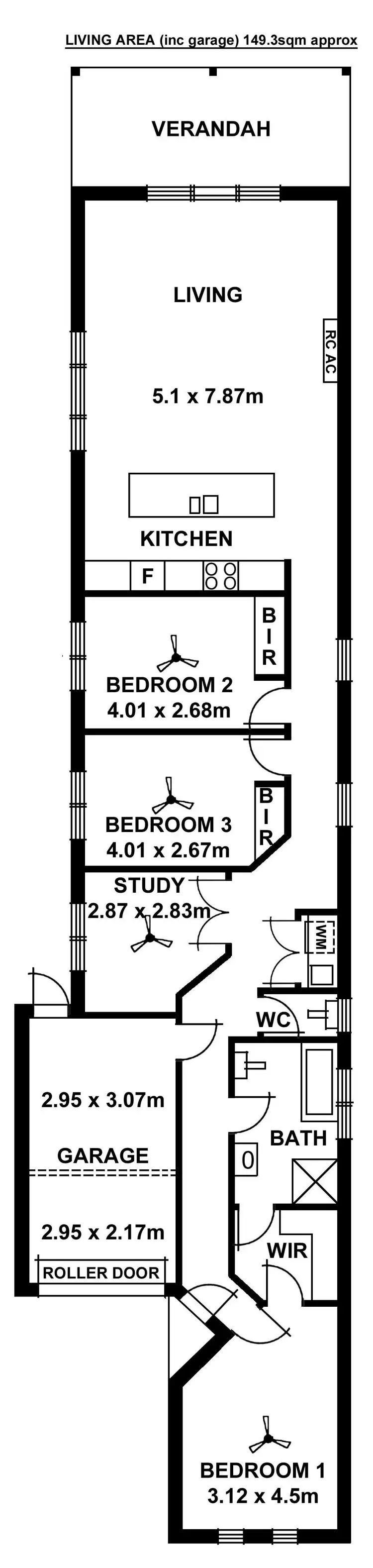 Floorplan of Homely house listing, 10A Lincoln Street, Rosewater SA 5013
