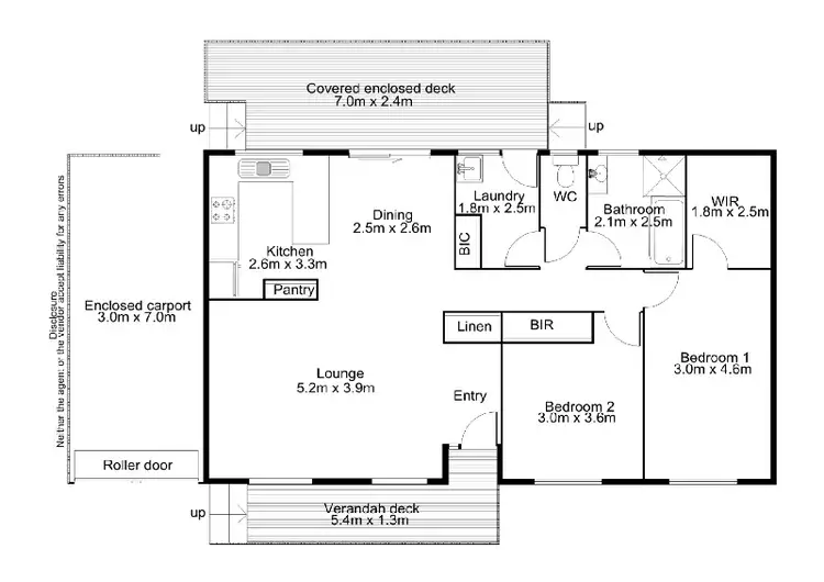 Floorplan of Homely house listing, 119 Rosetta Village, Maude Street, Victor Harbor SA 5211