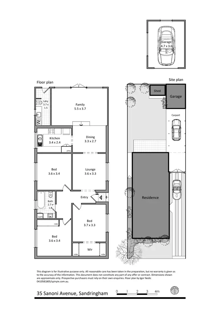 Floorplan of Homely house listing, 35 Sanoni Avenue, Sandringham NSW 2219