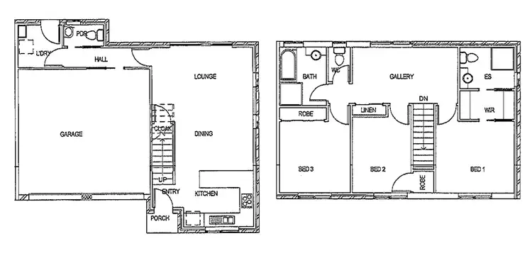 Floorplan of Homely townhouse listing, 9/36 Cameron Road, Queanbeyan NSW 2620