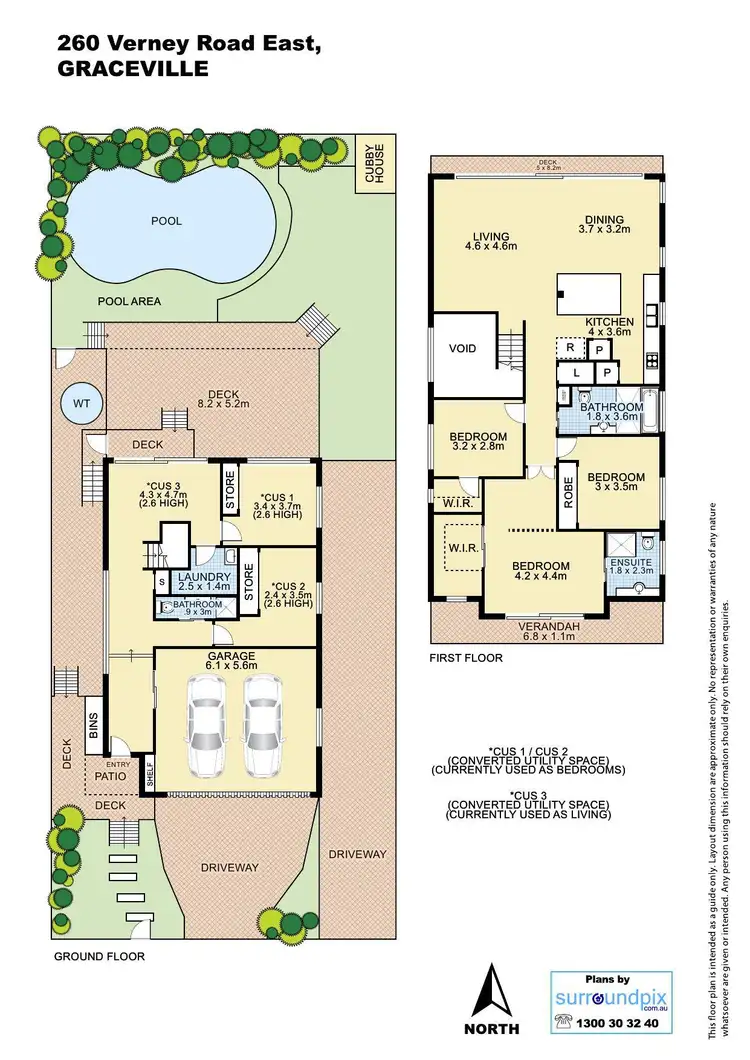 Floorplan of Homely house listing, 260 Verney Road East, Graceville QLD 4075