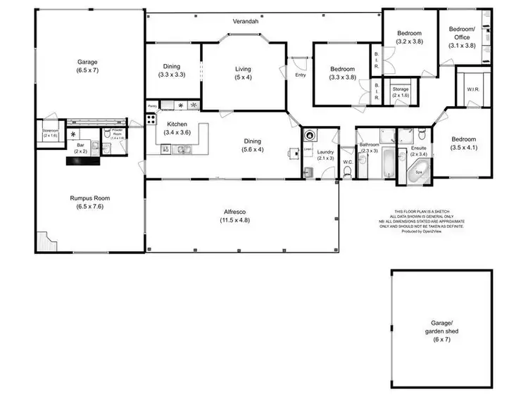 Floorplan of Homely house listing, 265-267 Peel Street, Summerhill TAS 7250