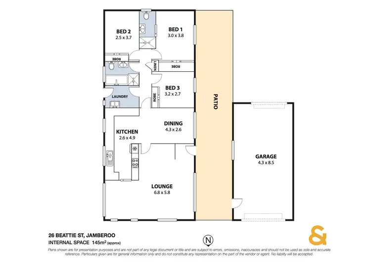 Floorplan of Homely house listing, 26 Beattie Street, Jamberoo NSW 2533