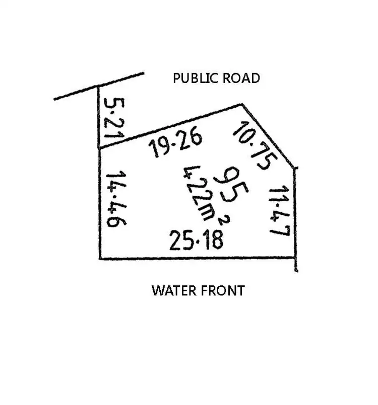 Floorplan of Homely land listing, 35 Tulka Esplanade, Tulka SA 5607
