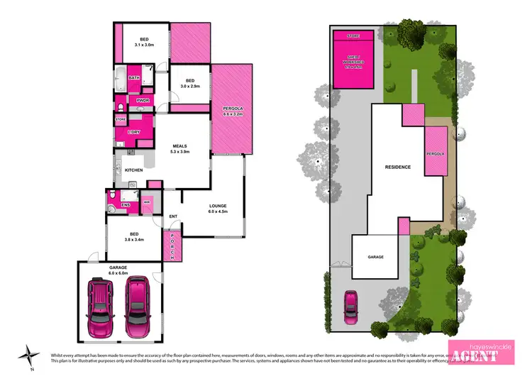 Floorplan of Homely house listing, 14 O'Dwyer Court, Lovely Banks VIC 3213