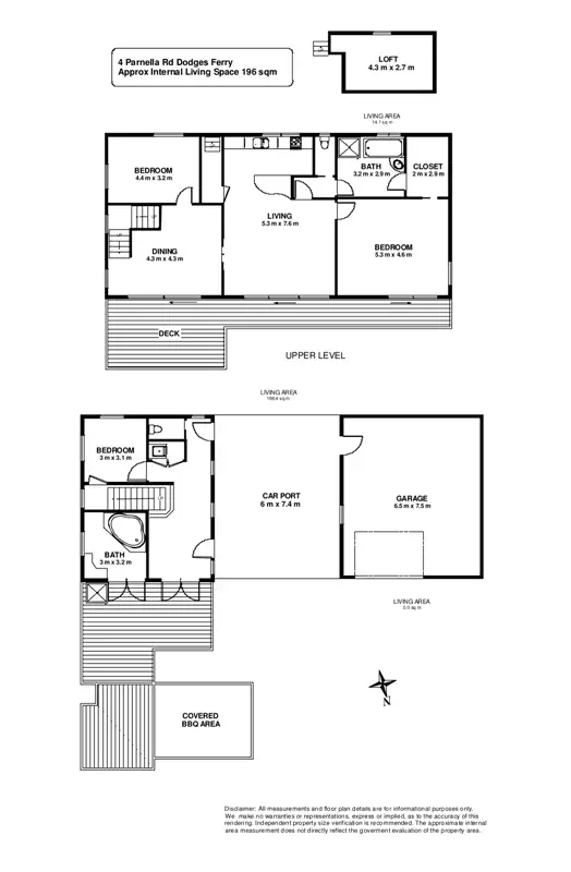 Floorplan of Homely house listing, 4 Parnella Road, Dodges Ferry TAS 7173