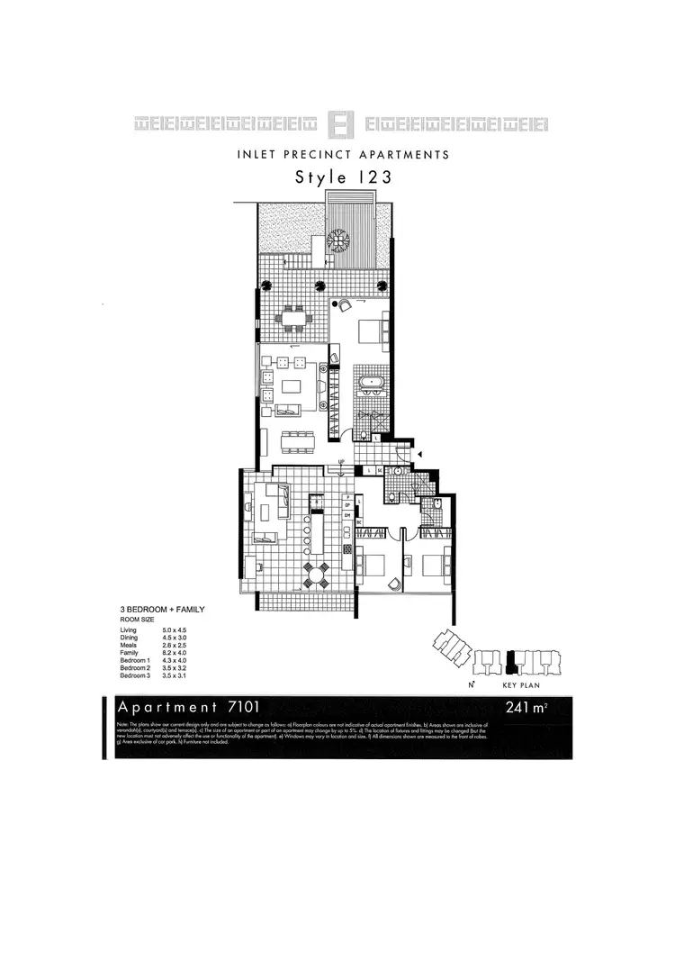 Floorplan of Homely apartment listing, 7101/2 Ephraim Island Parade, Ephraim Island QLD 4216