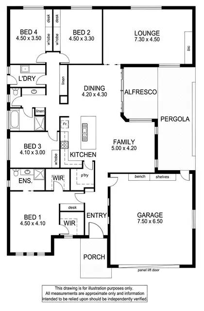 Floorplan of Homely house listing, 10 Mayflower Court, Mount Gambier SA 5290