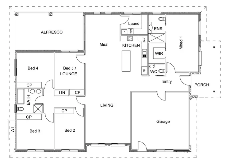 Floorplan of Homely house listing, 8 Dolly Street, Googong NSW 2620