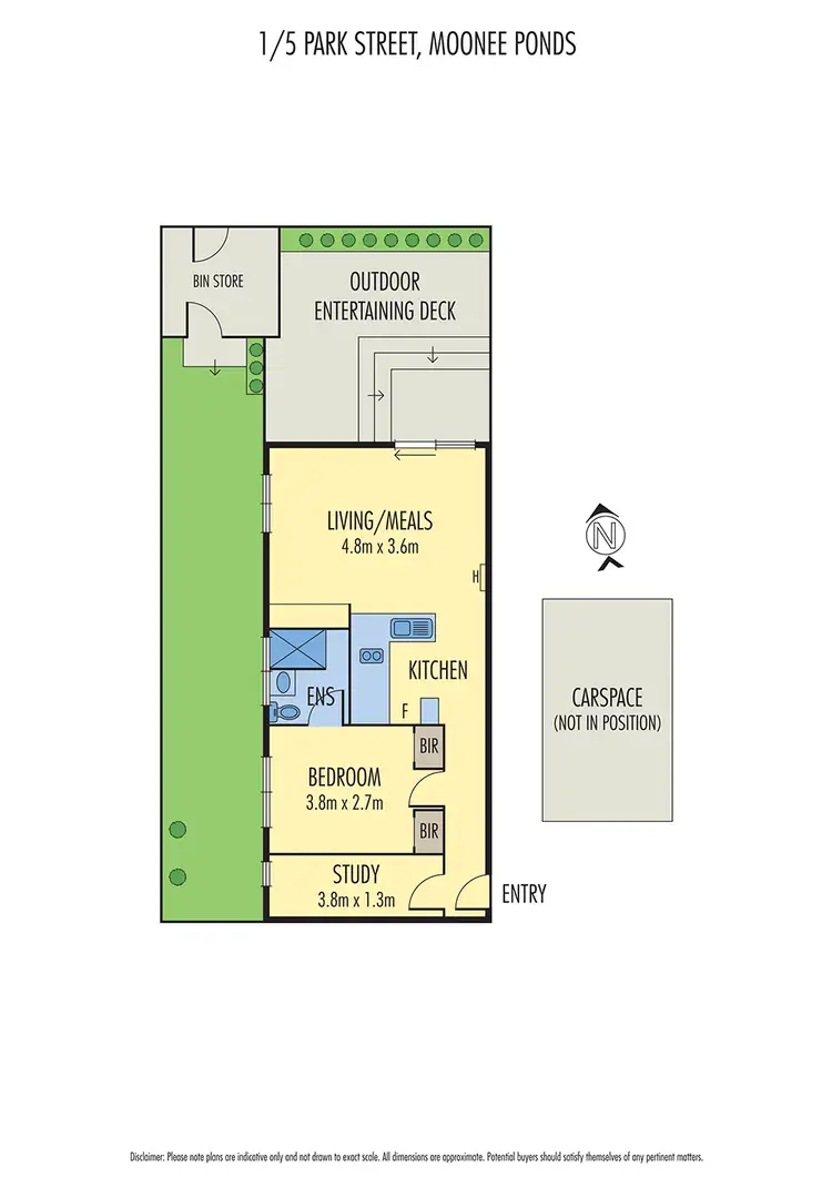 Floorplan of Homely apartment listing, 1/5 Park Street, Moonee Ponds VIC 3039