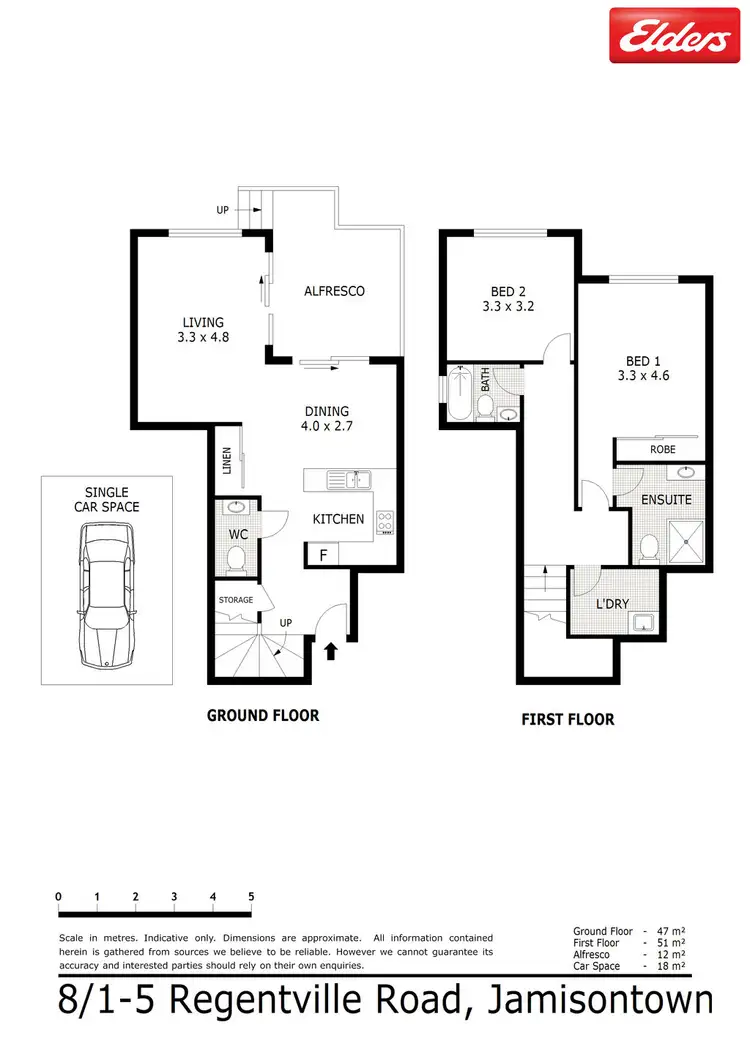 Floorplan of Homely unit listing, 8/1-5 Regentville Road, Jamisontown NSW 2750