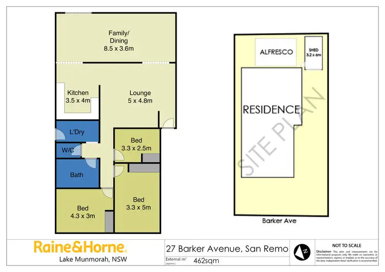 Floorplan of Homely house listing, 27 Barker Avenue, San Remo NSW 2262