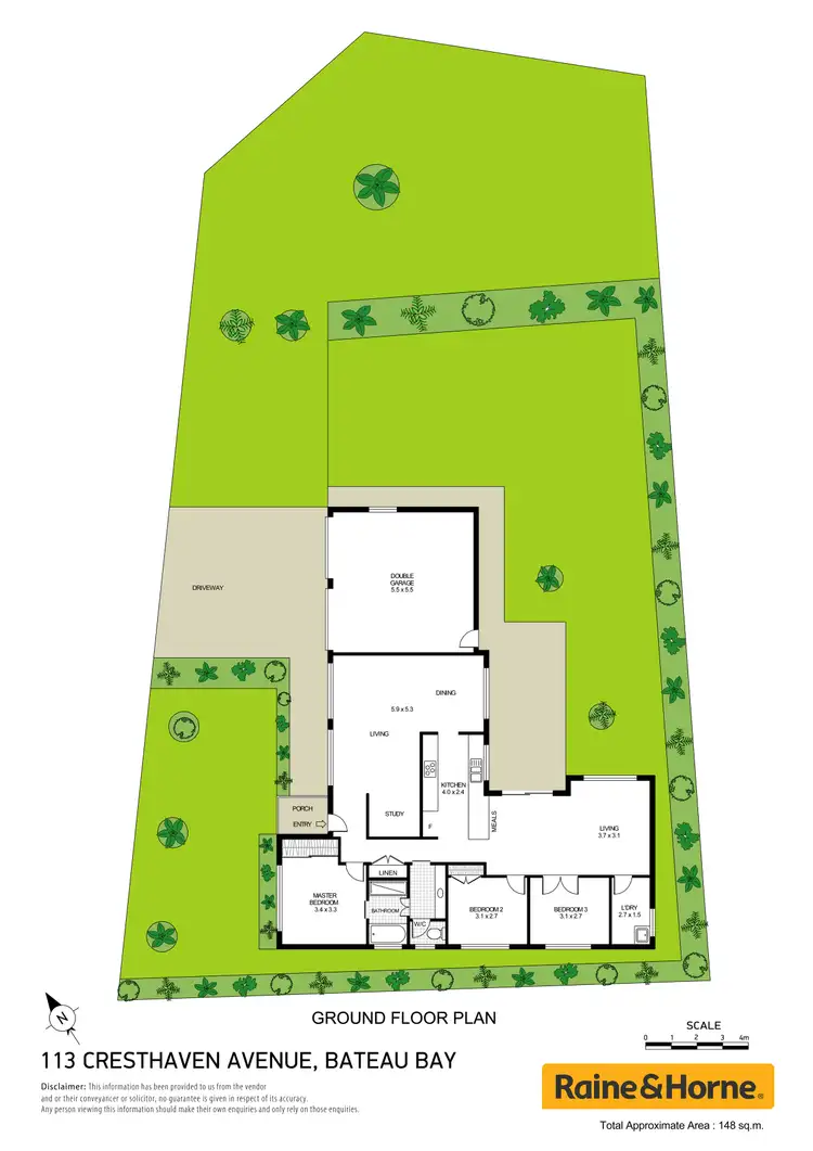 Floorplan of Homely house listing, 113 Cresthaven Avenue, Bateau Bay NSW 2261