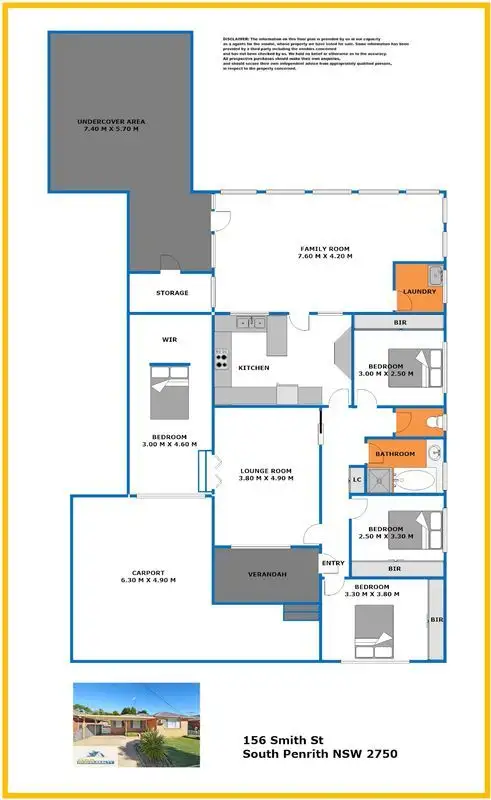 Floorplan of Homely house listing, Address available on request