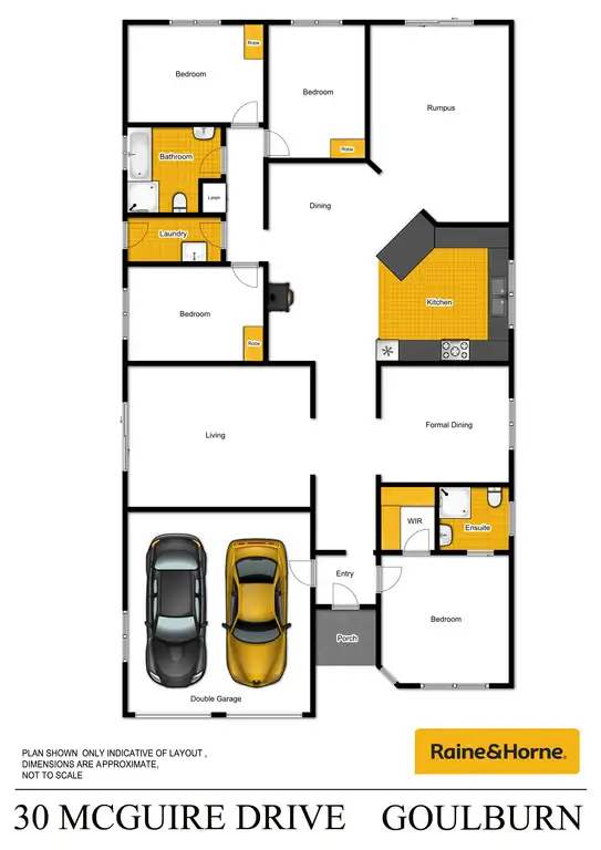 Floorplan of Homely house listing, 30 McGuire Dr, Goulburn NSW 2580