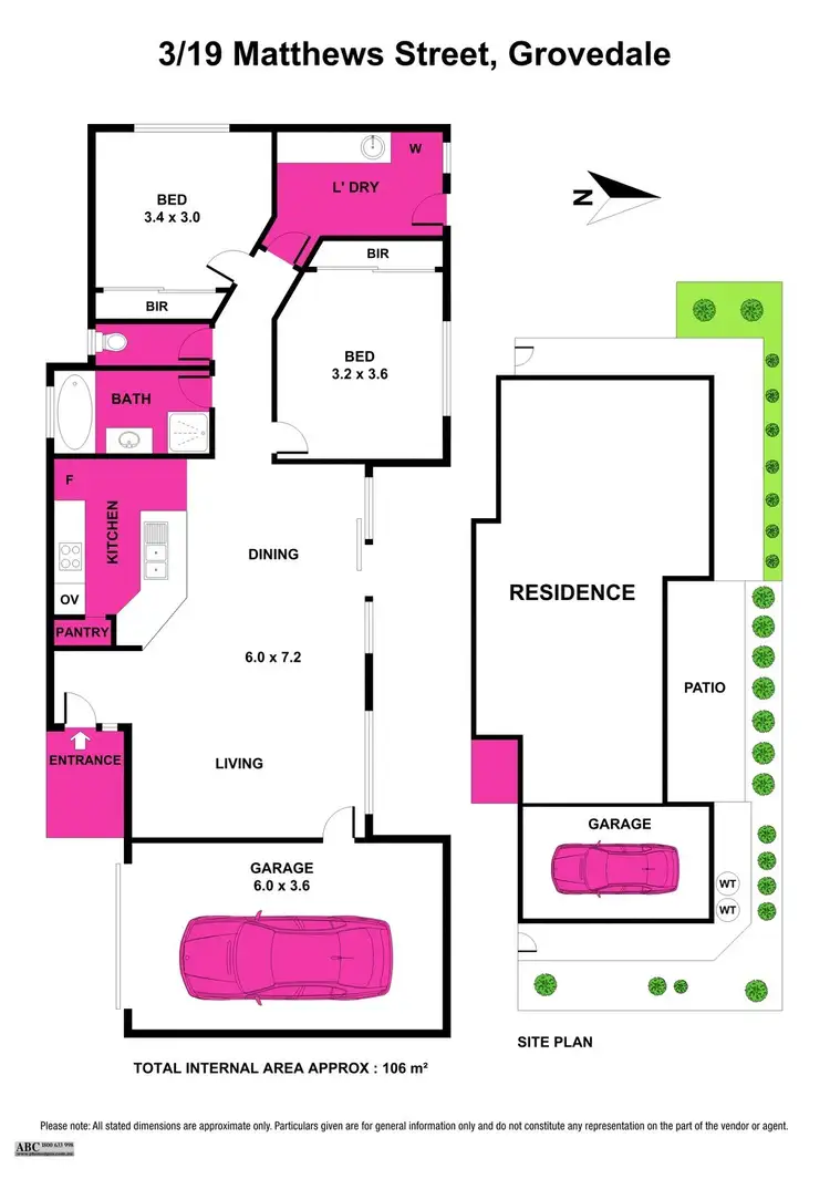 Floorplan of Homely house listing, 3/19 Matthews Street, Grovedale VIC 3216