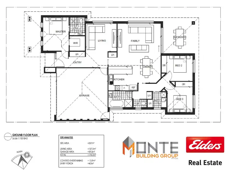 Floorplan of Homely house listing, Lot 847 Garraway Crescent, Googong NSW 2620