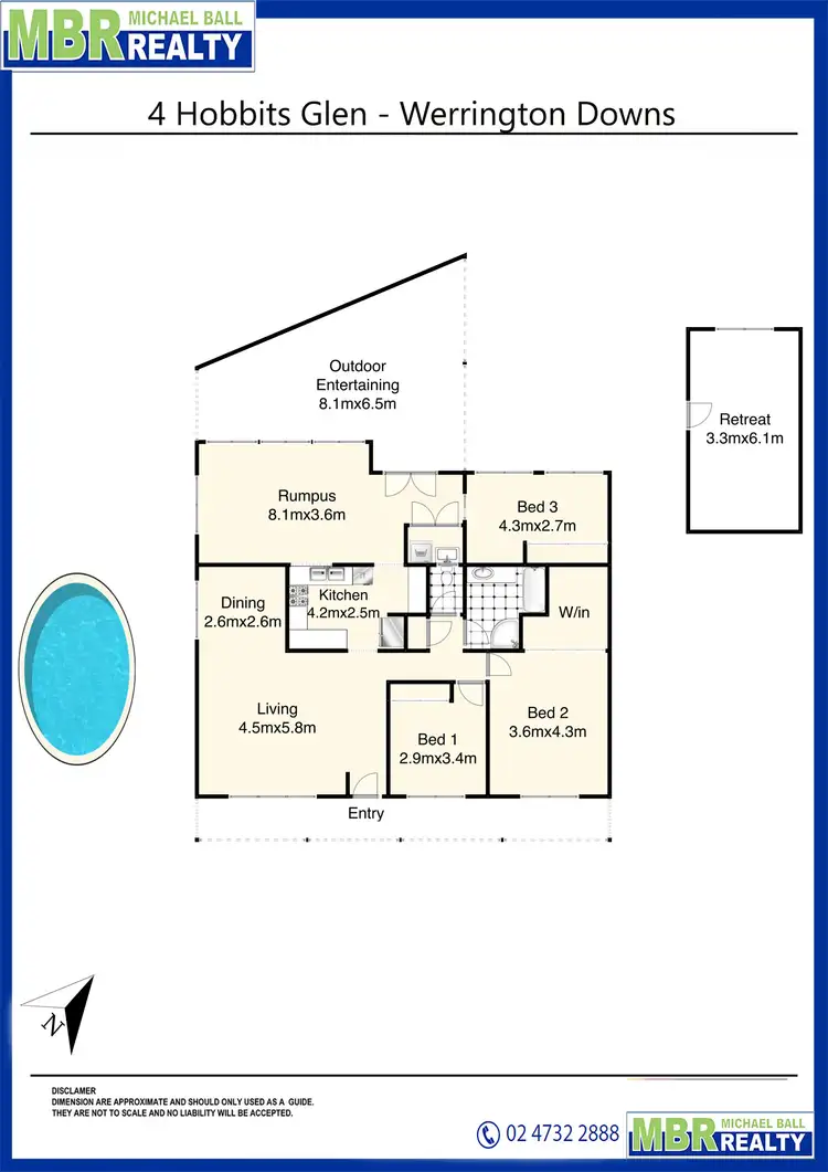 Floorplan of Homely house listing, Address available on request